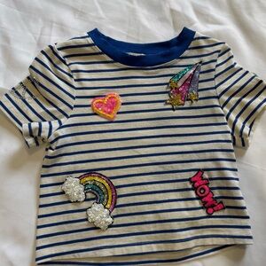 Adorable Hannah Banana Sparkle patch t-shirt. Good condition!!